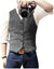 Herr Gilet Modern Design V-hals 7