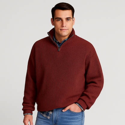 Herr Halvdragkedja Tröja 6