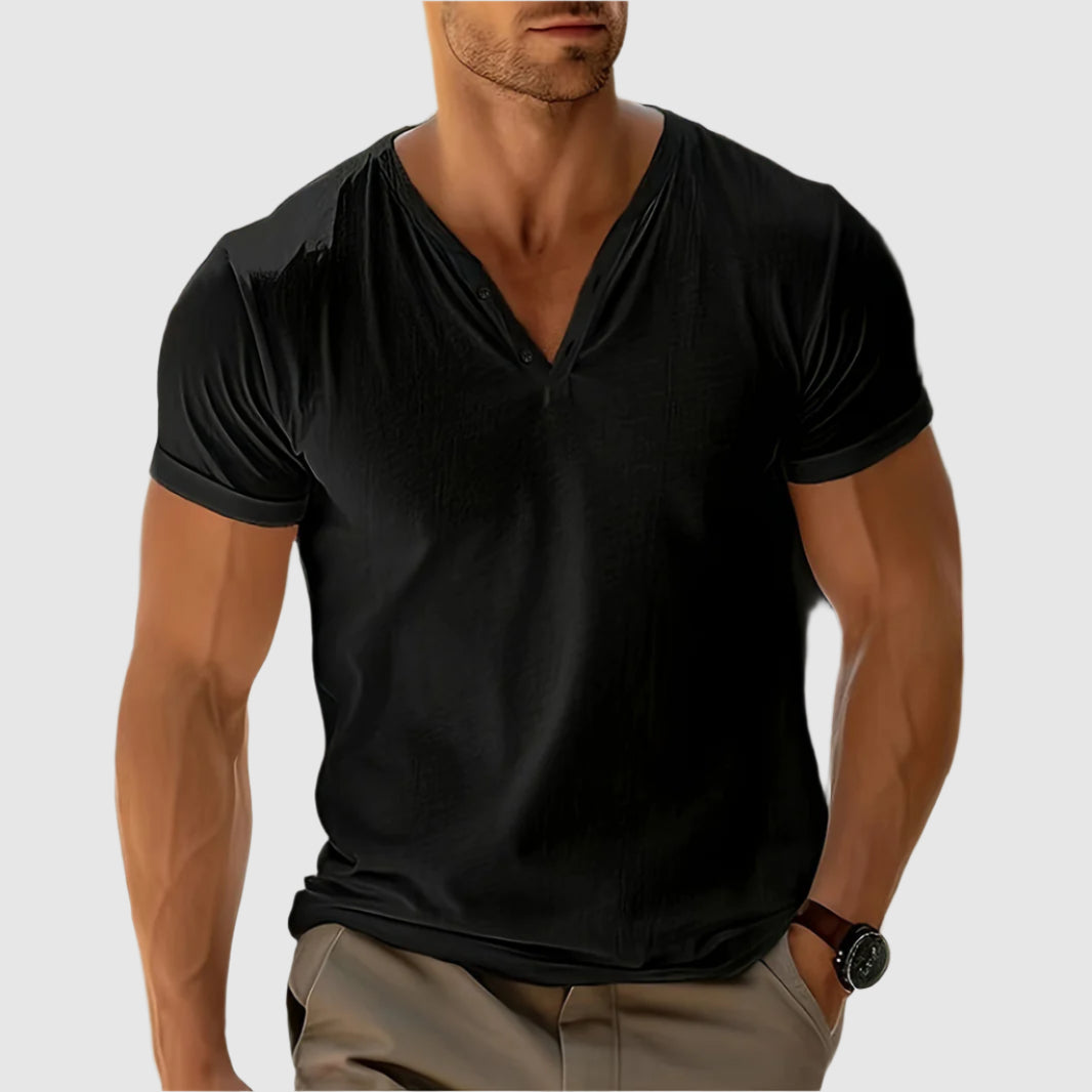Herr Henley Skjorta Breeze 4