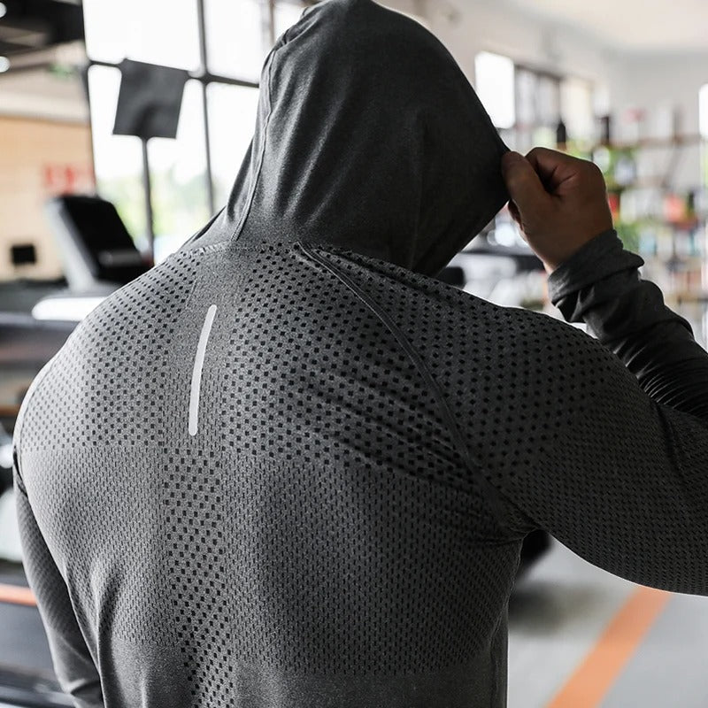 Herr Hoodie Slim Fit Polyester 1