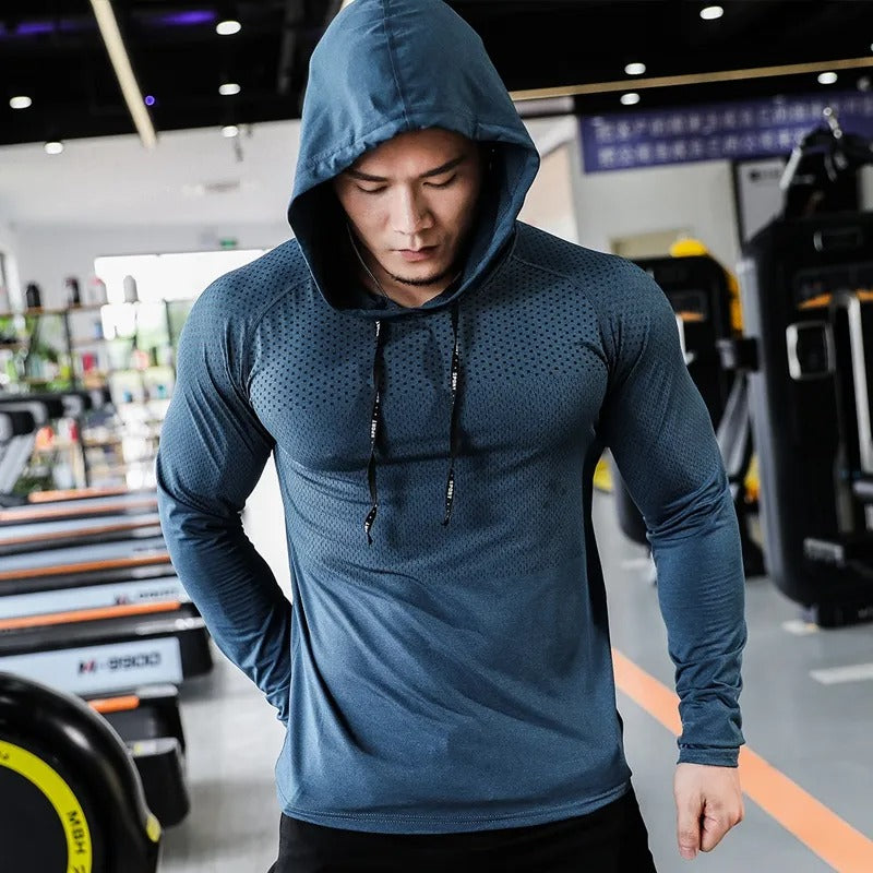 Herr Hoodie Slim Fit Polyester 2