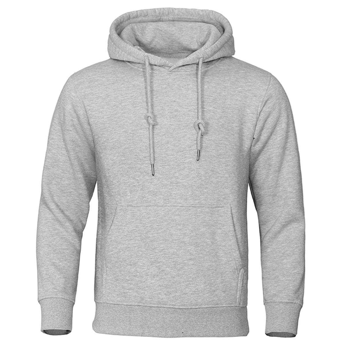 Herr Hoodie med Känguruficka Modern Stil 0