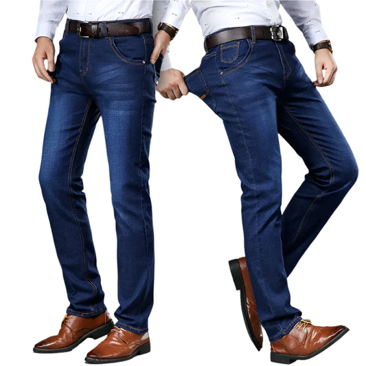 Herr Jeans 4-vägs Stretch Bomull 0