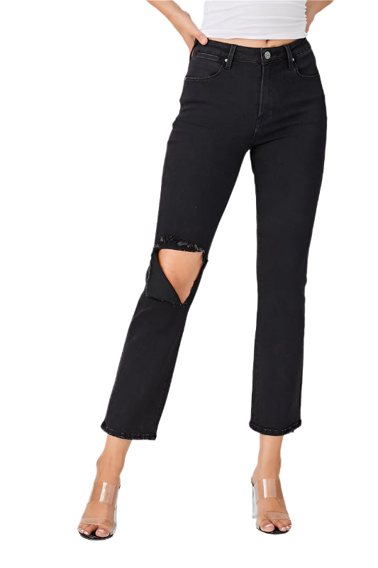 Herr Jeans Avslappnad Distresserad Denim 0