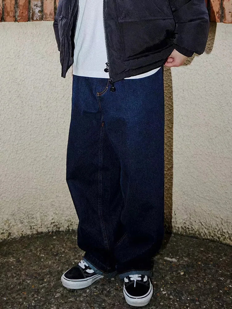 Herr Jeans Baggy Vida Ben Denim Svarta 7