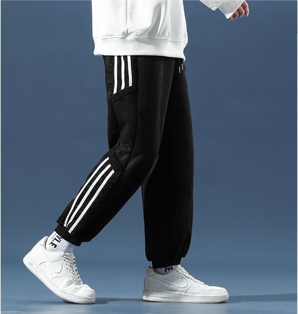 Herr Joggers Med Sidosträckning i Bomull 5