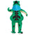 Herr Kostym Uppblåsbart Frosch Polyester för Halloween 5