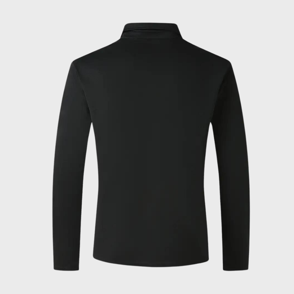 Herr Långärmad T Shirt Modern Design Träningströja 2