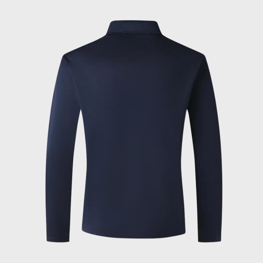 Herr Långärmad T Shirt Modern Design Träningströja 7