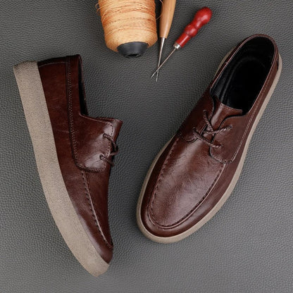Herr Loafers Öppen Spets Design 5