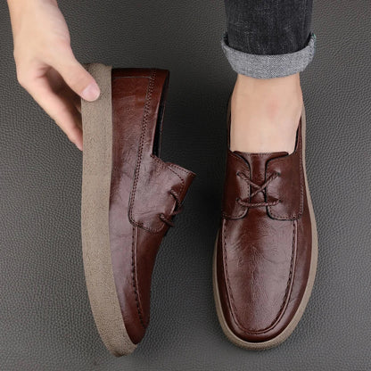 Herr Loafers Öppen Spets Design 6