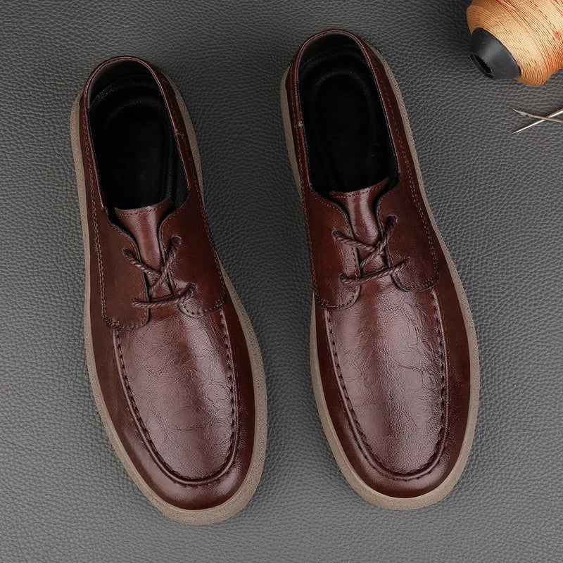 Herr Loafers Öppen Spets Design 7