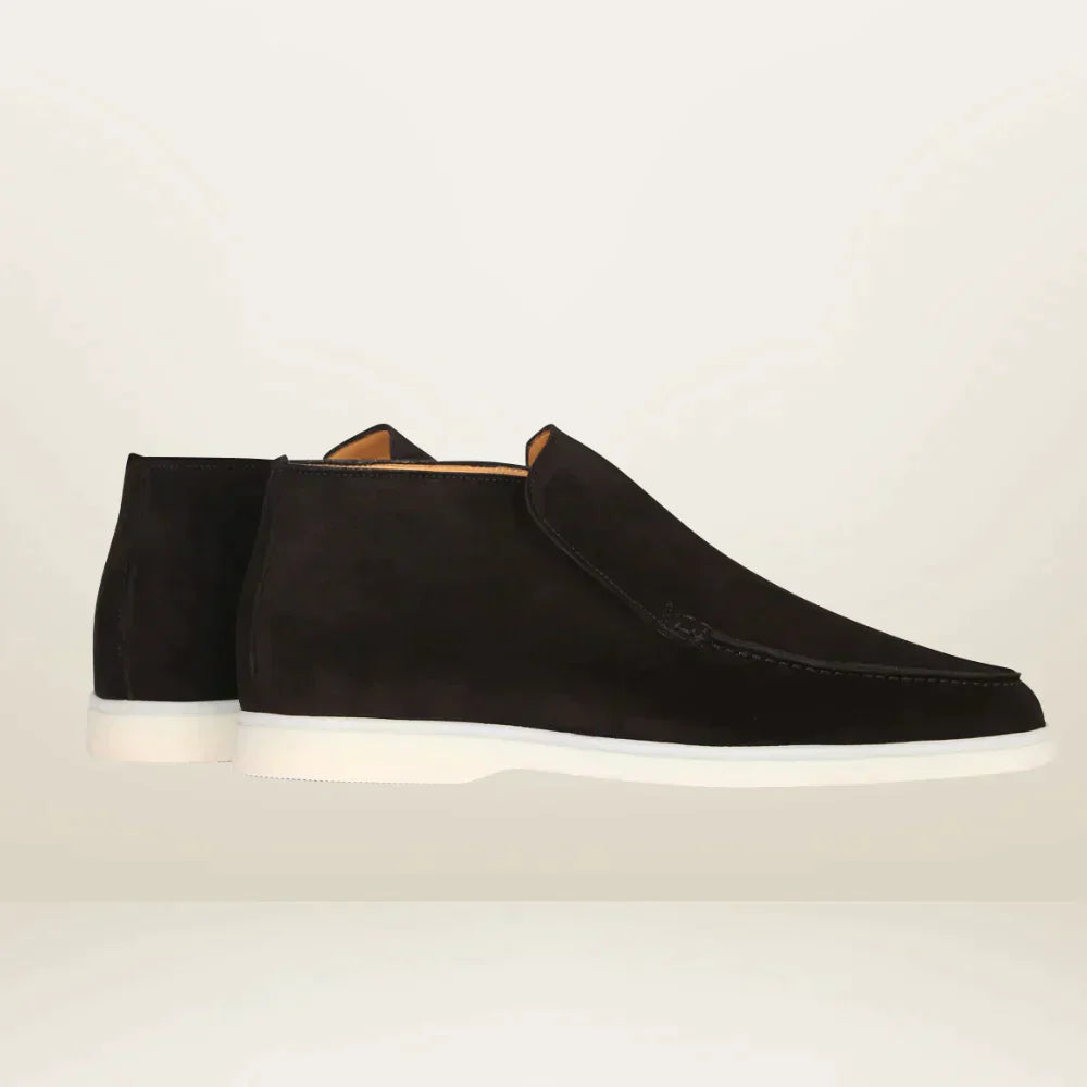 Herr Loafers Suede Enkelhöjd Mjuk PU-Suede 3
