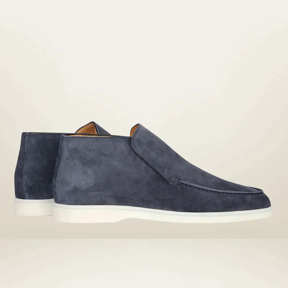 Herr Loafers Suede Enkelhöjd Mjuk PU-Suede 4