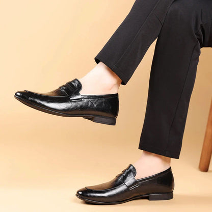 Herr Loafers i Läder med Modern Design 2