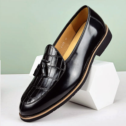Herr Loafers med Tofsar och Krokodilprägling 1