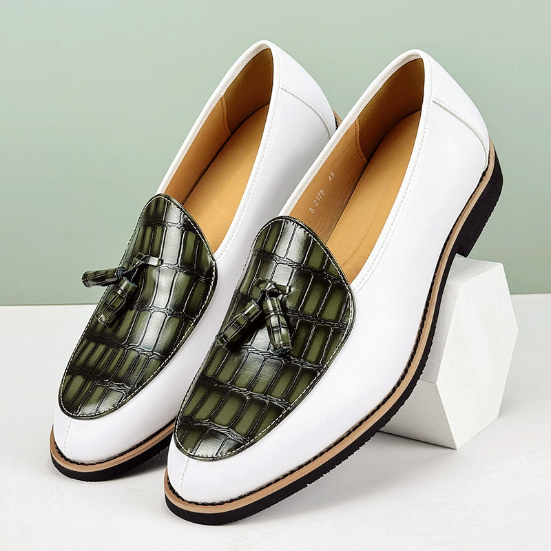 Herr Loafers med Tofsar och Krokodilprägling 5