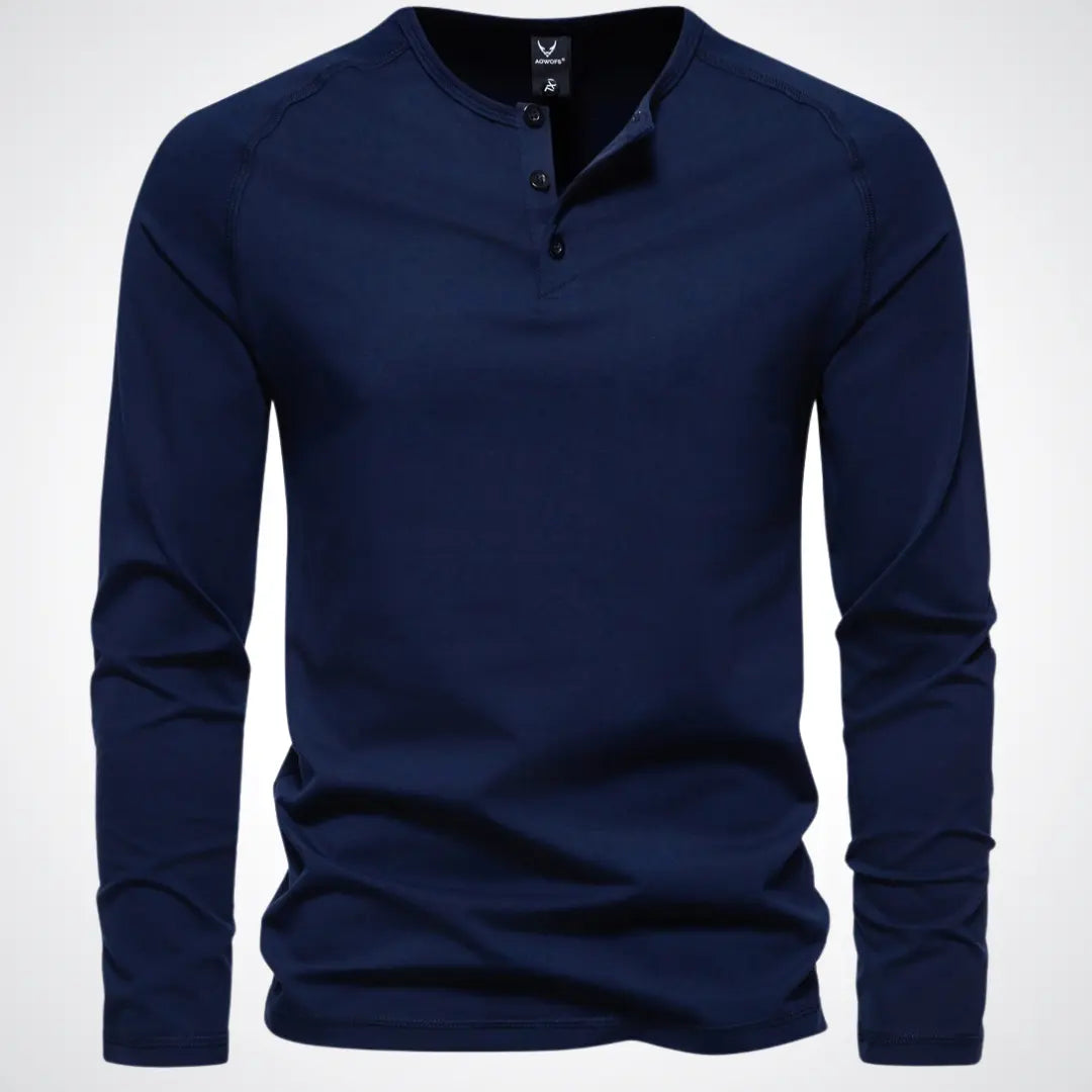 Herr Overshirt Jacka Modern Klassisk Stil med Knappstängning och Fickor 3