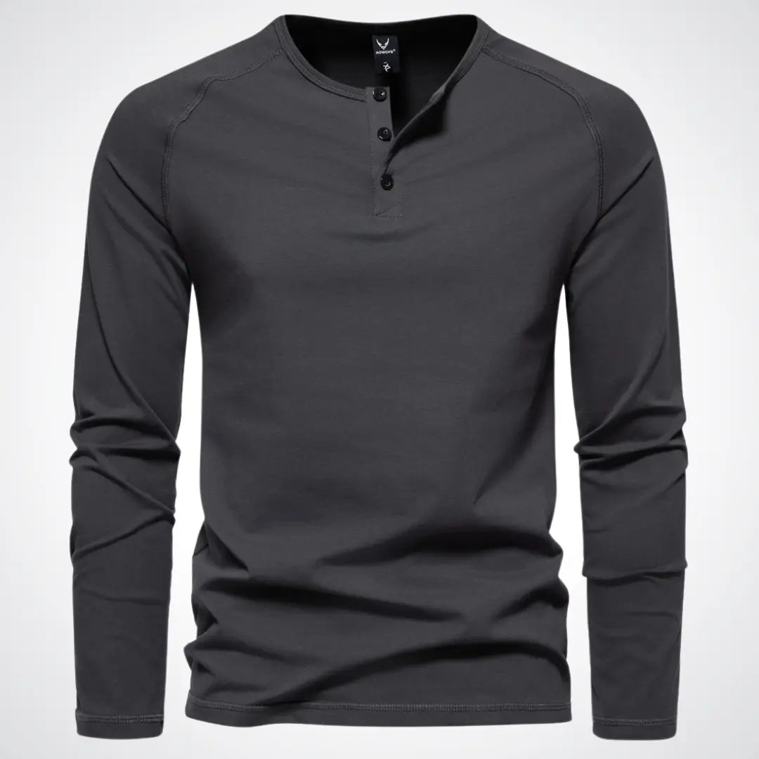 Herr Overshirt Jacka Modern Klassisk Stil med Knappstängning och Fickor 4