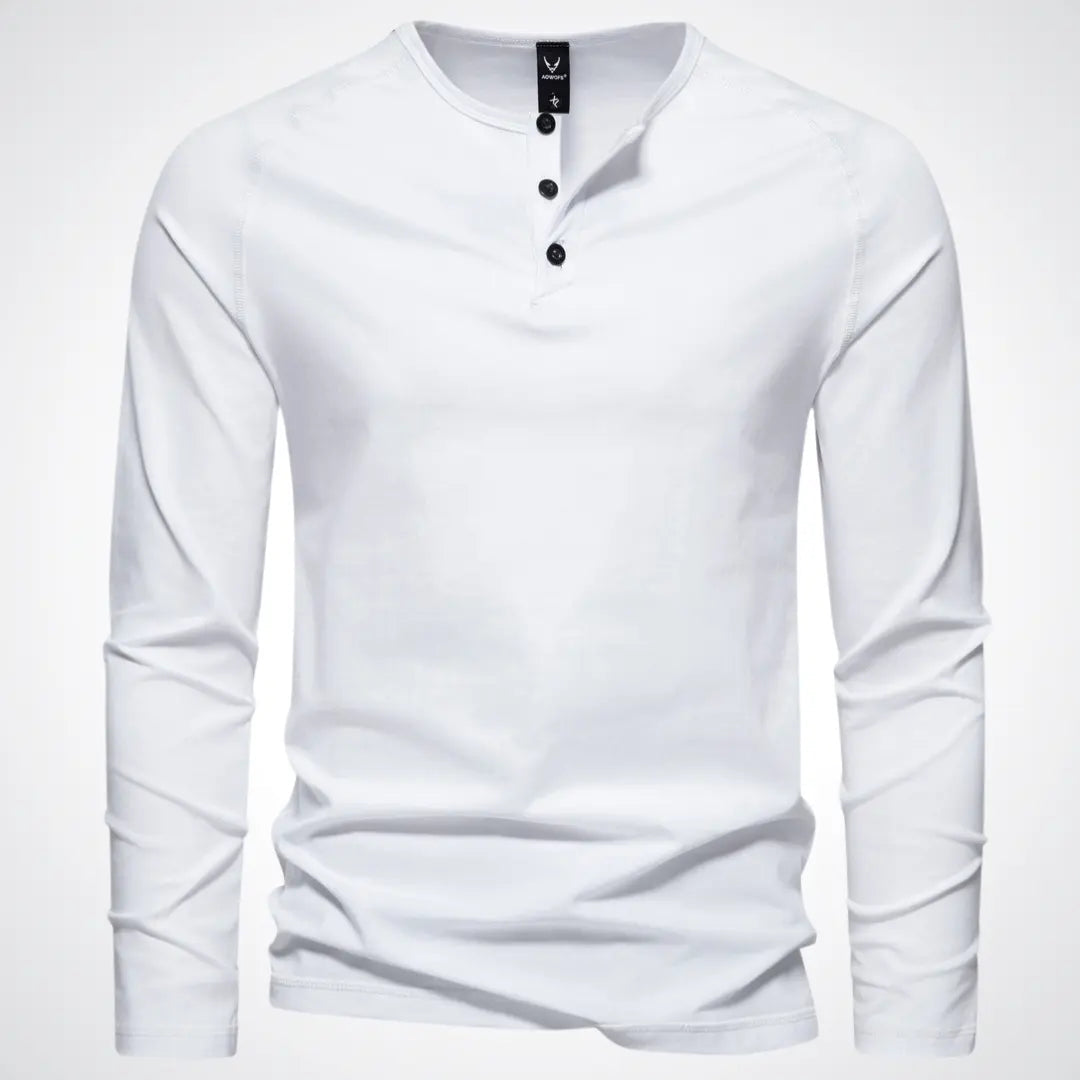 Herr Overshirt Jacka Modern Klassisk Stil med Knappstängning och Fickor 5