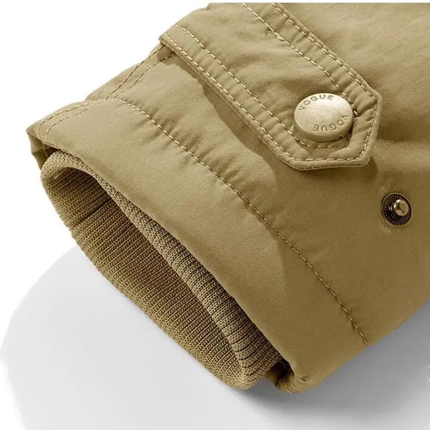 Herr Parka med Huva och Lastfickor för Utomhusbruk 7