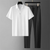 Herr Polo Set Tweed Avslappnad Passform 11