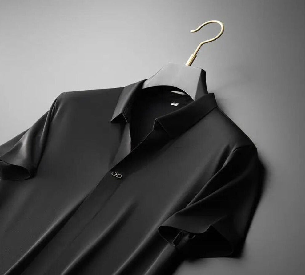 Herr Polo Set Tweed Avslappnad Passform 7