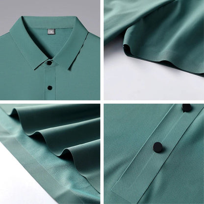 Herr Polo T-shirt Funktionell Andningsbar 5