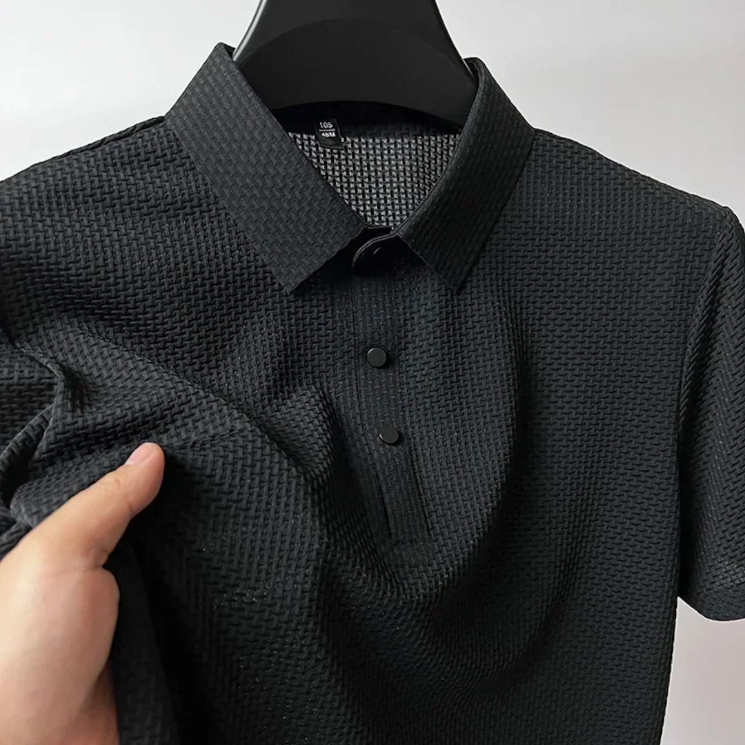 Herr Polo T-shirt Lättviktig Andningsbar 2