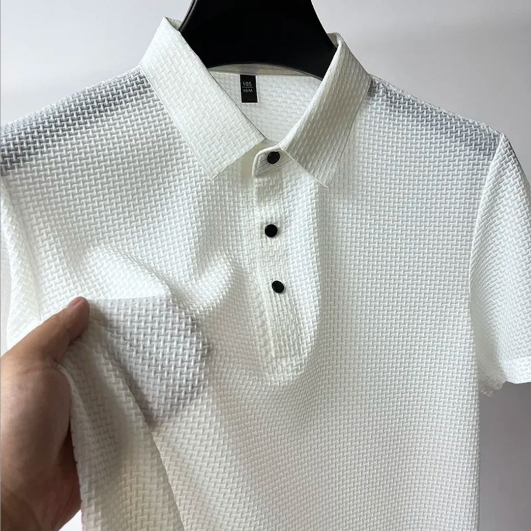 Herr Polo T-shirt Lättviktig Andningsbar 4