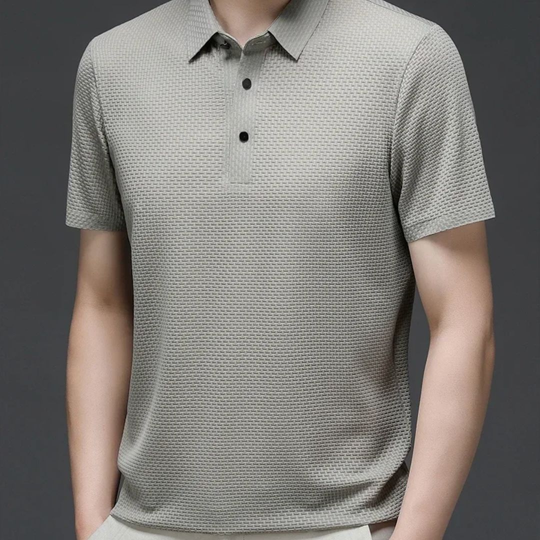 Herr Polo T-shirt Lättviktig Andningsbar 5