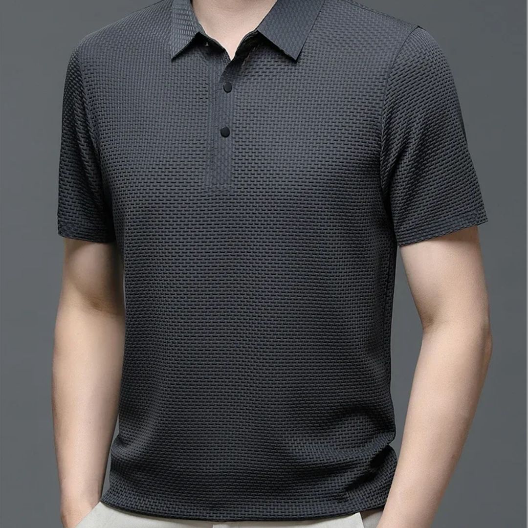 Herr Polo T-shirt Lättviktig Andningsbar 7