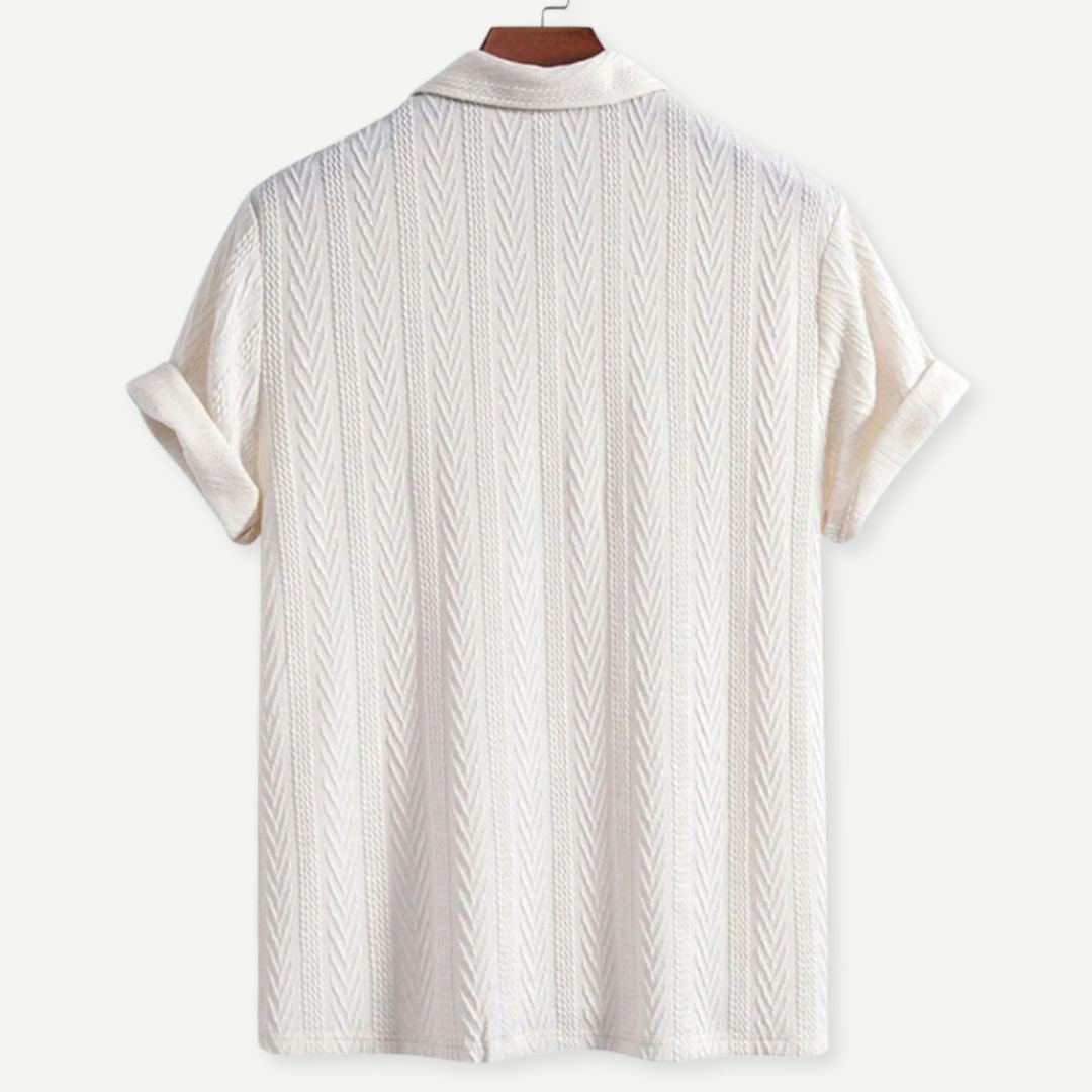 Herr Polo T-shirt Luftigt Material 1