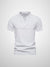 Herr Polo T-shirt V-hals Modern Design Mjuk Blandning 7