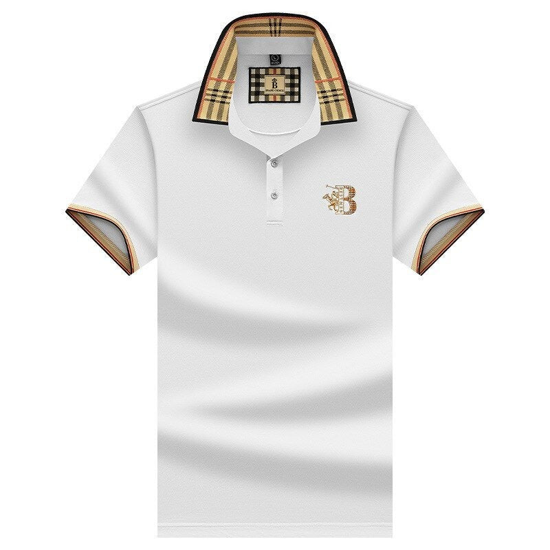 Herr Polohemd Modern Stil Komfort 1