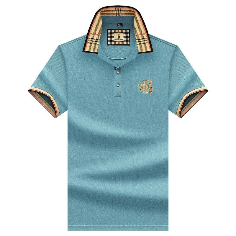 Herr Polohemd Modern Stil Komfort 3