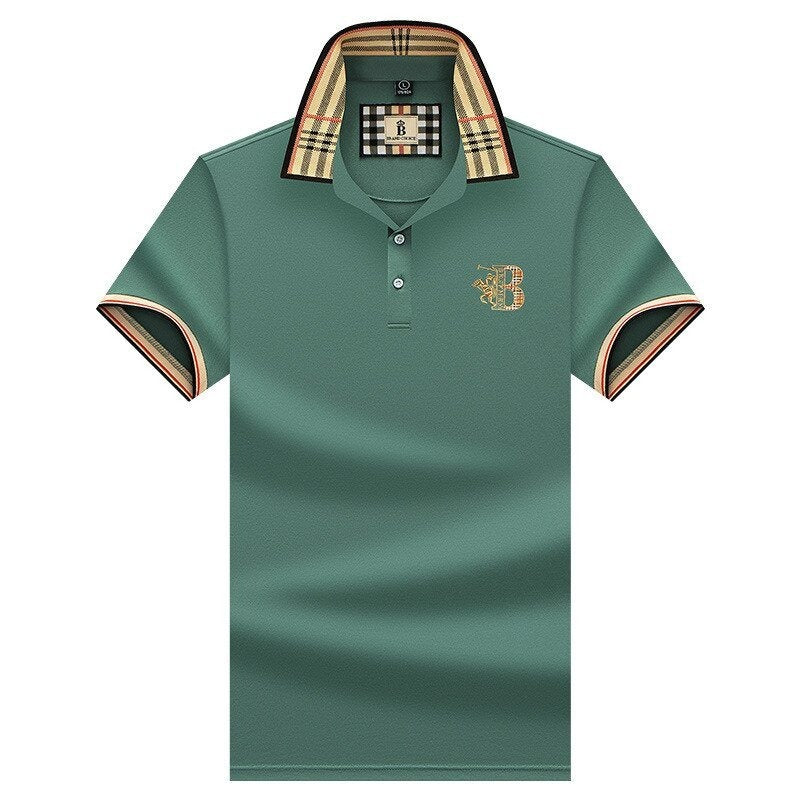 Herr Polohemd Modern Stil Komfort 4