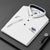 Herr Poloshirt Modern Stil Blandning av Material 1