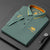 Herr Poloshirt Modern Stil Blandning av Material 3