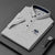 Herr Poloshirt Modern Stil Blandning av Material 4