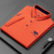 Herr Poloshirt Modern Stil Blandning av Material 6