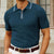 Herr Poloshirt Slim Fit i Silke 1