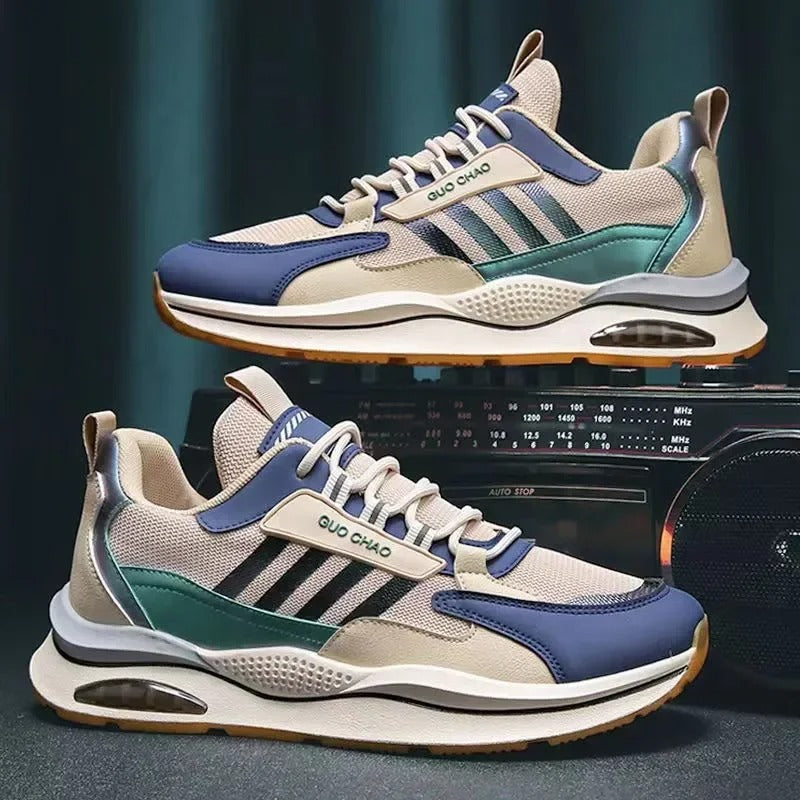 Herr Retro Sneakers Sportig Stil 1