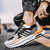 Herr Retro Sneakers Sportig Stil 6