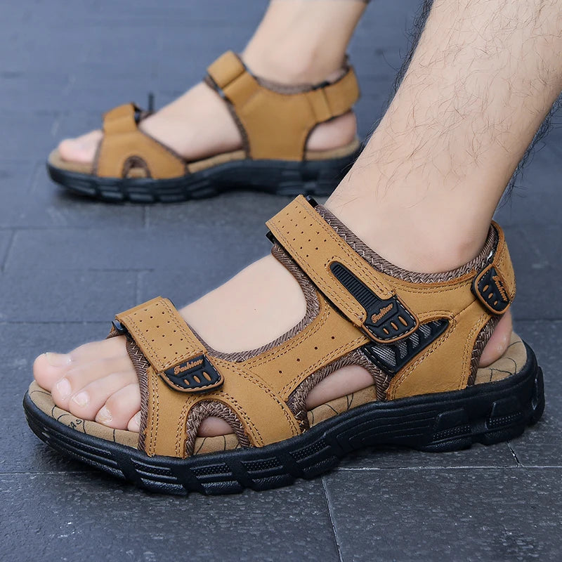Herr Sandaler Casual för Sommar Utomhus 7
