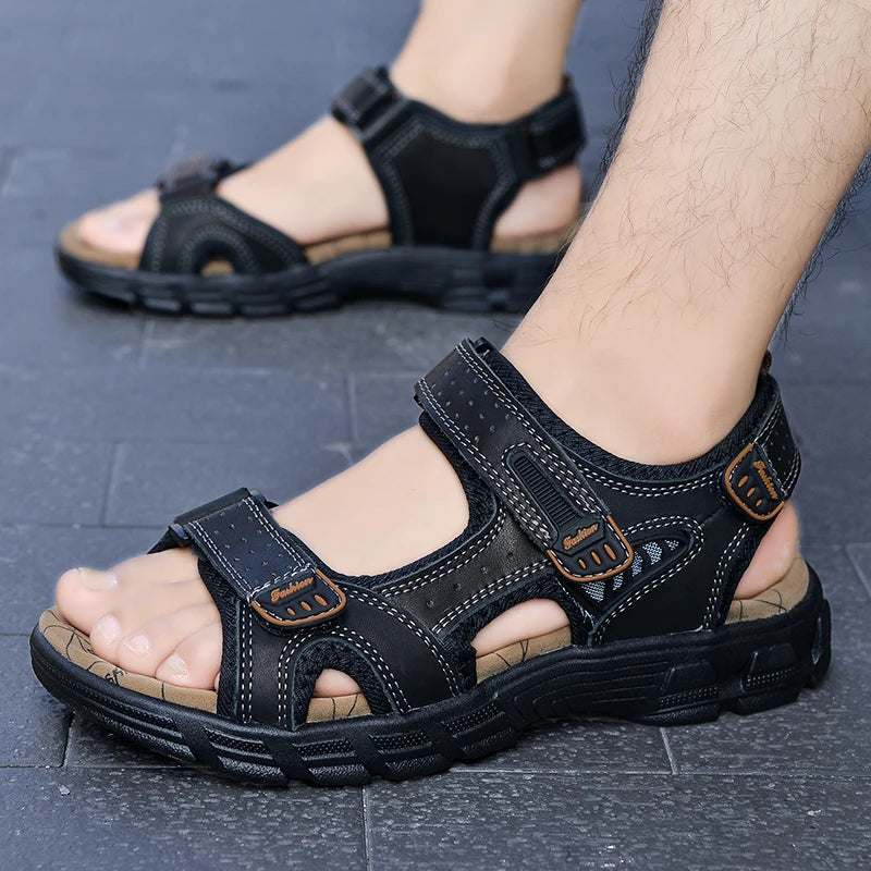 Herr Sandaler Casual för Sommar Utomhus 8