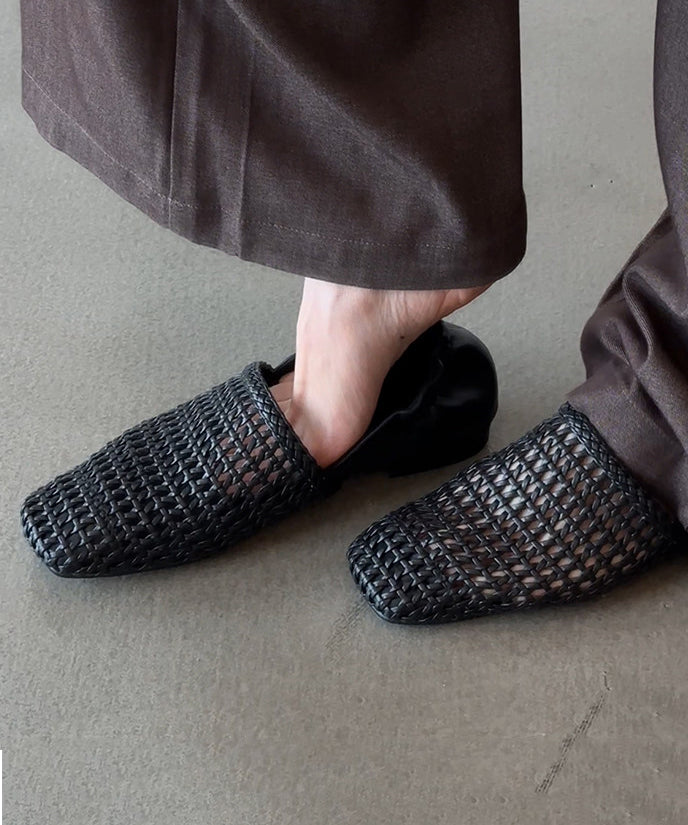 Herr Sandaler med Utskurna Detaljer för Promenad 0