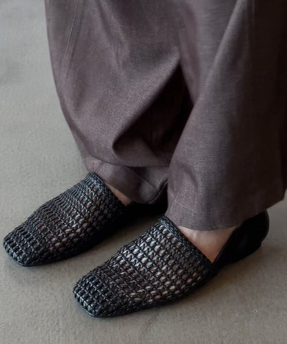Herr Sandaler med Utskurna Detaljer för Promenad 1
