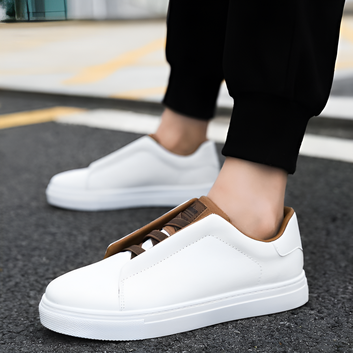 Herr Sneakers Klassisk Design 8