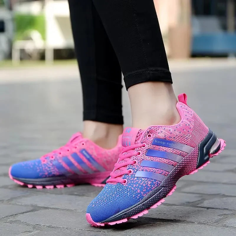 Herr Sneakers Låg Top Design Mesh Syntetisk Tyg 5